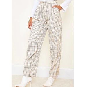 PLT plaid pants